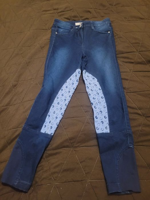 ZESTAW sztyblety i bryczesy jeździeckie