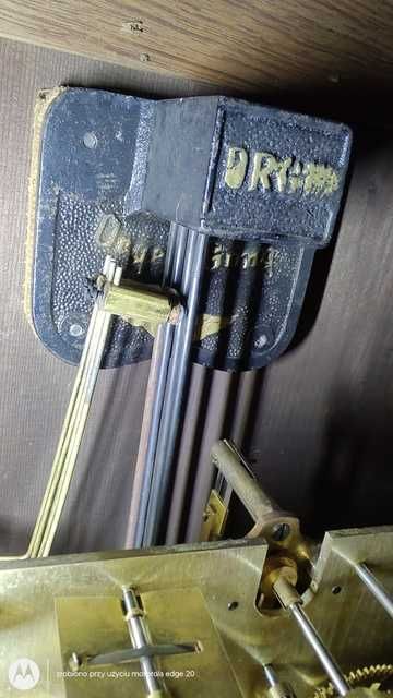 Zegar Stojący KIENZLE ok. 1920r - bogato  rzeźbiony