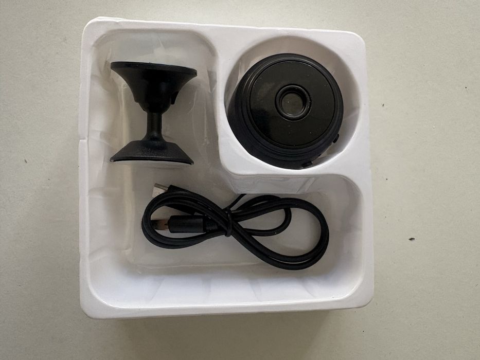 Mini camara para filmar e tirar fotos