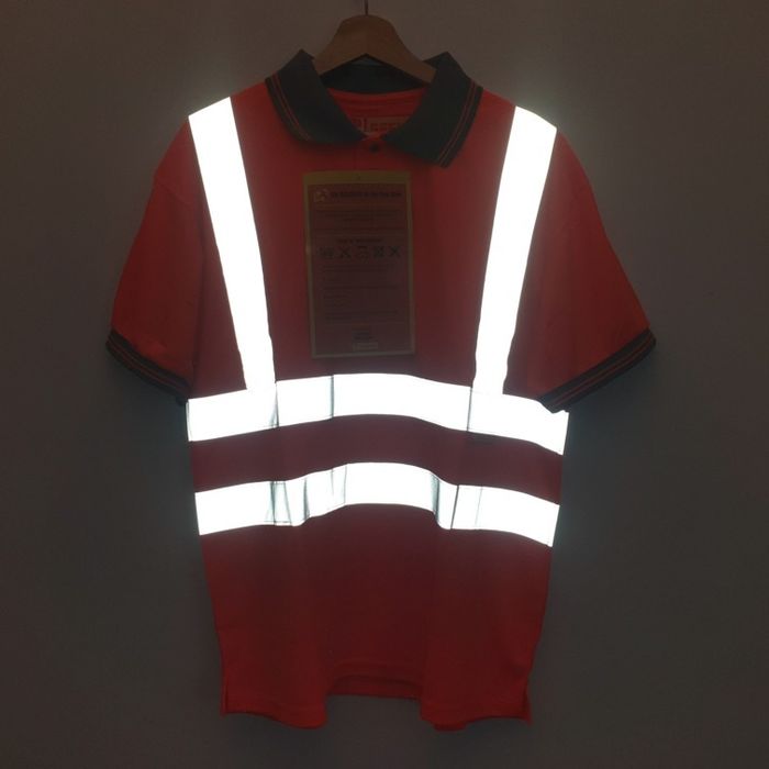 Polos Fluorescentes c/ Listras Reflexivas NOVOS