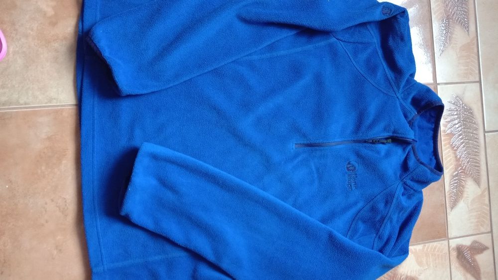 Bluza polarowa damska ciepla w rozmiarze XL/XXL kolor sliwkowy