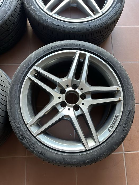 Jantes Mercedes AMG W212 18 polegadas - dupla medida