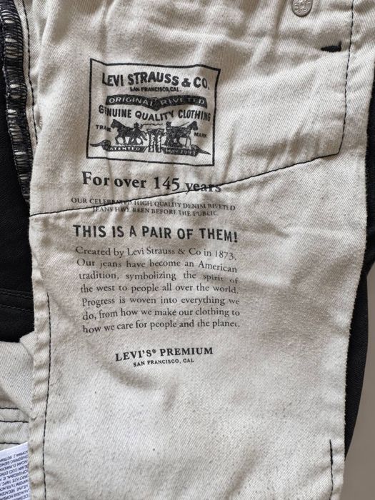 Чоловічі джинси levi’s 511 slim fit premium w32/l30