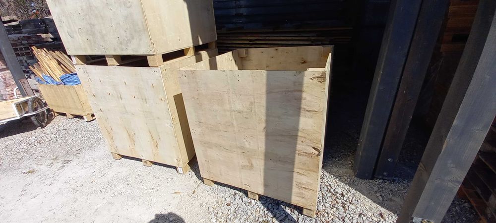 skrzynio palety 110x110x110 sklejka 1 cm