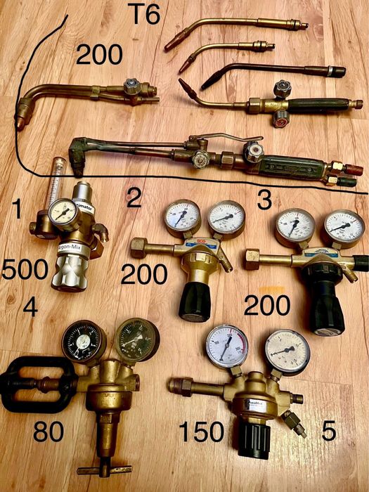 reduktory tlenu argonowego