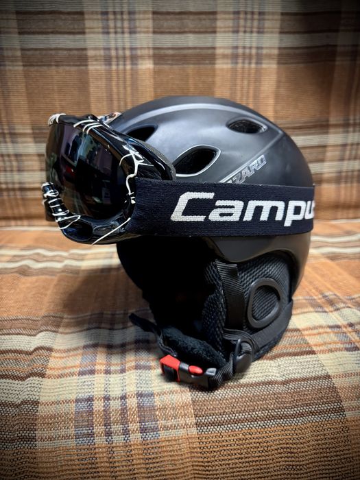 Kask narciarski Blizzard Dragon 57–59 cm + gogle Campus + pokrowiec