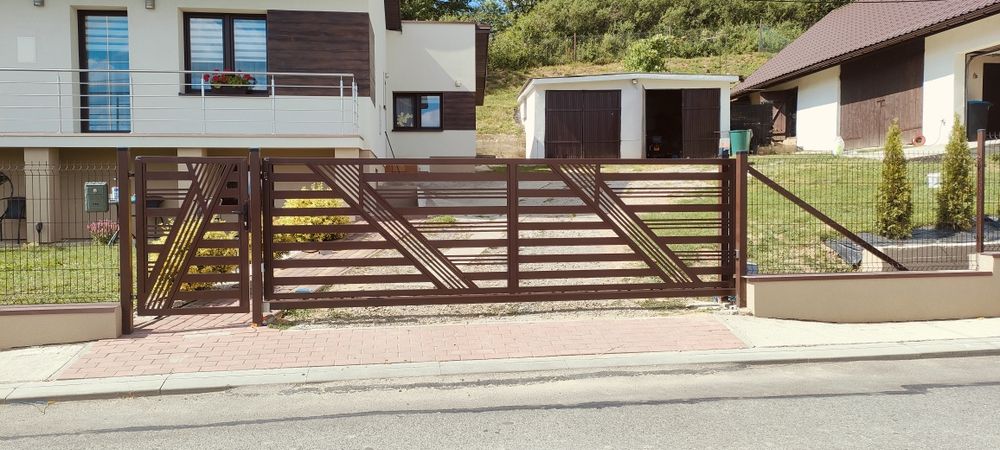 Brama przesuwna nowoczesna nr.5