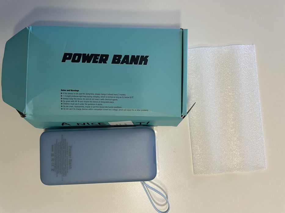 Павербанк Power Bank 20000mAh з LED-дисплеєм та подвійним виходом