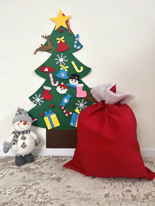 Мішок для подарунків . Мішок на Миколая. Подарунок під ялинку.Торбинка