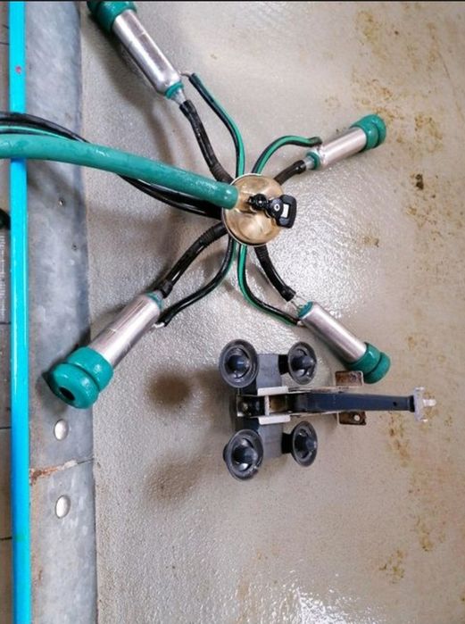 Manifold składany  podstawa myjąca do dojarki hali udojowej Westfalia