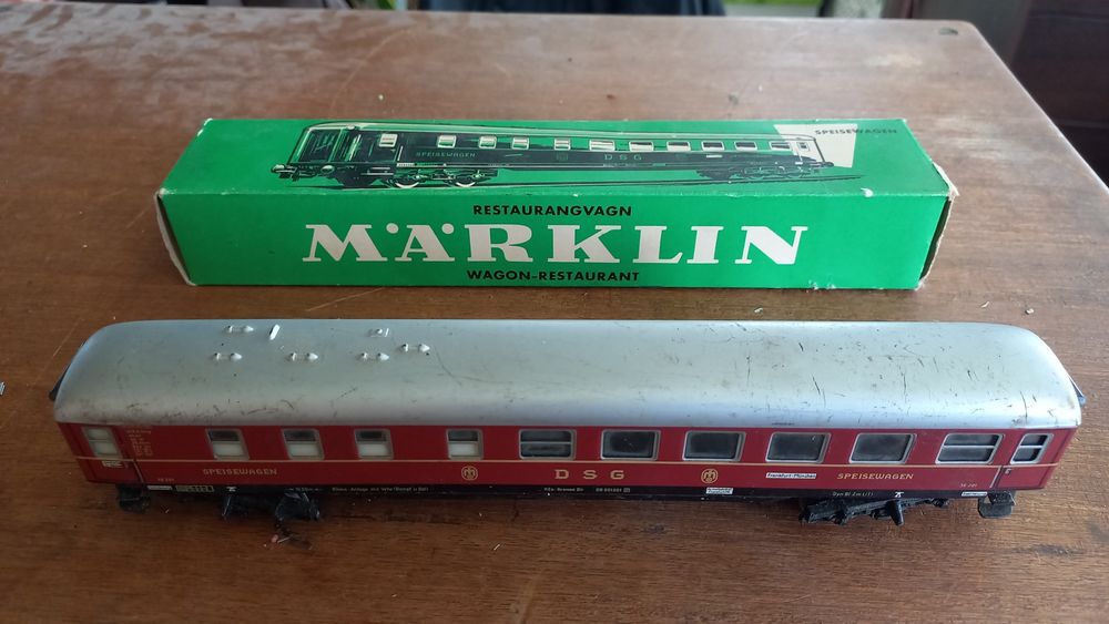 Carruagens Marklin anos 50