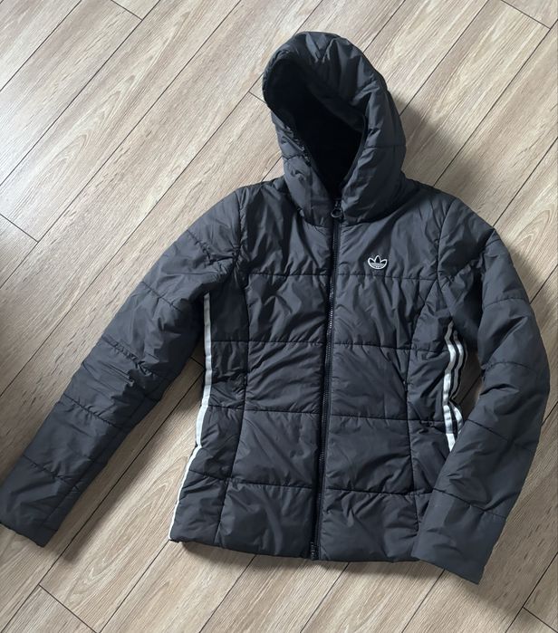 Kurtka czarna damska ADIDAS