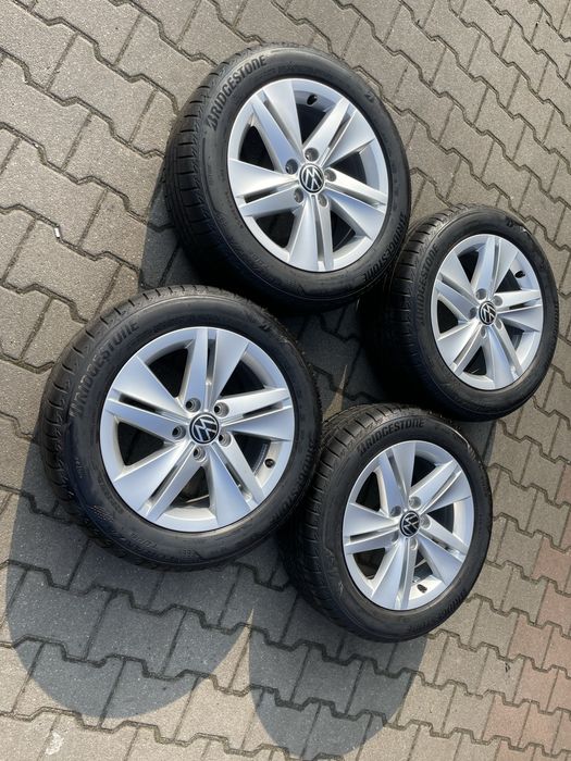 Nowe oryginalne koła 16” VW Golf 205/55/16 Bridgestone
