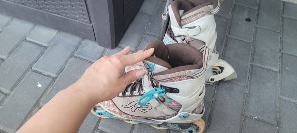 Rolki Fila rozmiar  39. Stan bardzo dobry. K2 38 i hiSkate 38