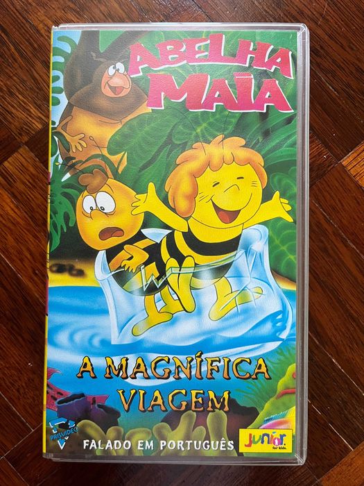 VHS Abelha Maia (Endō e Saitō, 1975) DUB PT-PT