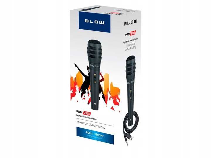 Mikrofon dynamiczny wokalowy Blow PRM 203