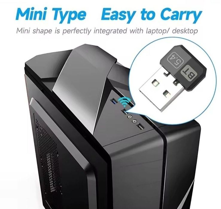 Adapter karta Bluetooth 5.4 USB nano do komputera nadajnik odbiorn