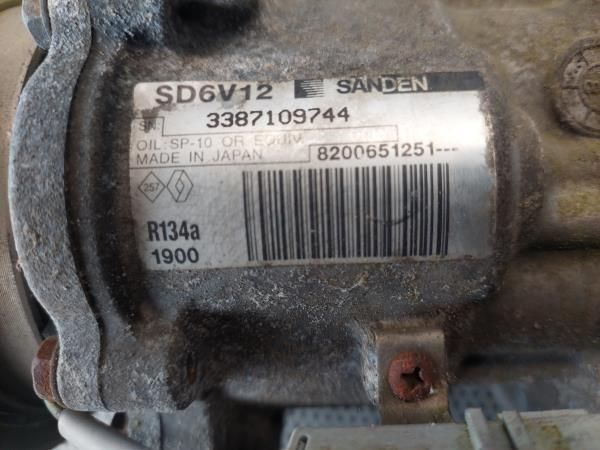 Compressor AC RENAULT Clio III (BR0/1, CR0/1)