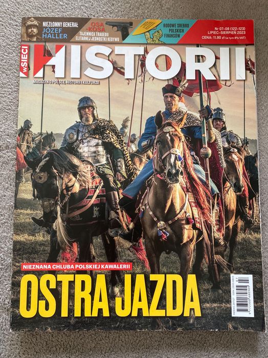 Magazyn "Sieci Historii" nr 07-08/2023 | Husaria, Józef Haller