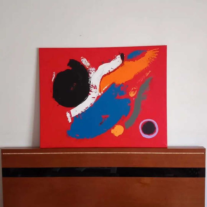 Diversas obras de arte originais em acrílico ou óleo sobre tela