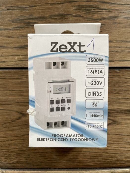 ZexT Programator elektroniczny tygodniowy
