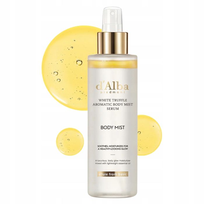 d'Alba Biała Trufla Mgiełka Serum do Ciała 180ml | Nawilża