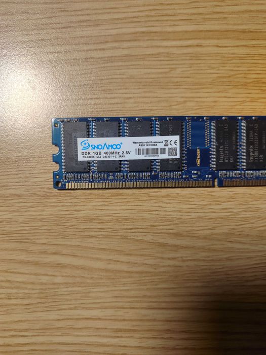 Módulo RAM DDR 1GB 400MHz PC-3200s64585675548547121