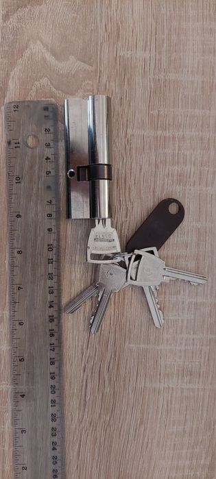 fechadura 8cm 5 chaves