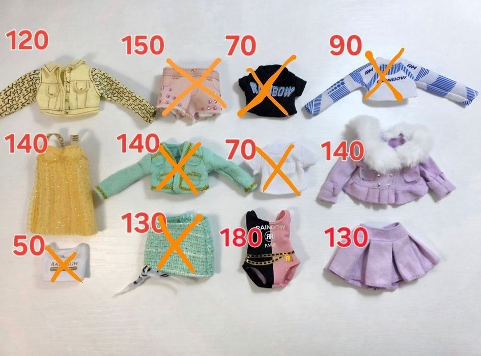 Одяг для Rainbow High