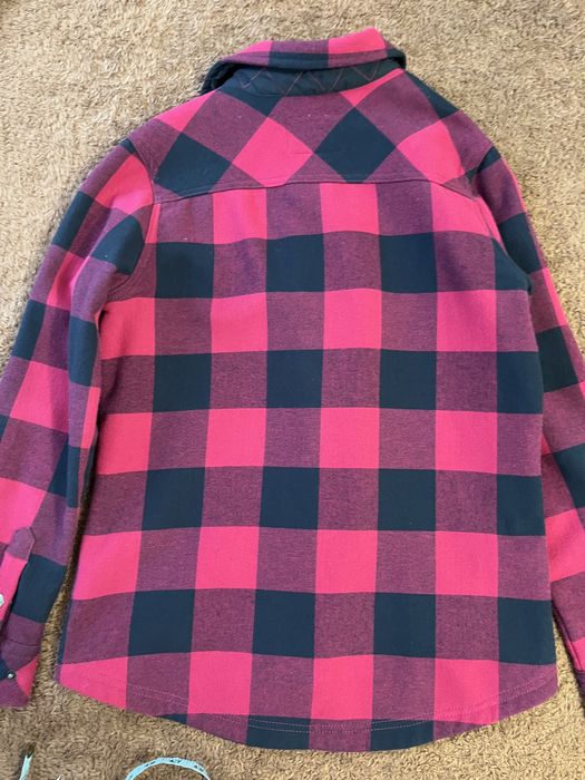 Рубашка в клетку теплая,рубашка на флисе,рубашка в клетку 44-46