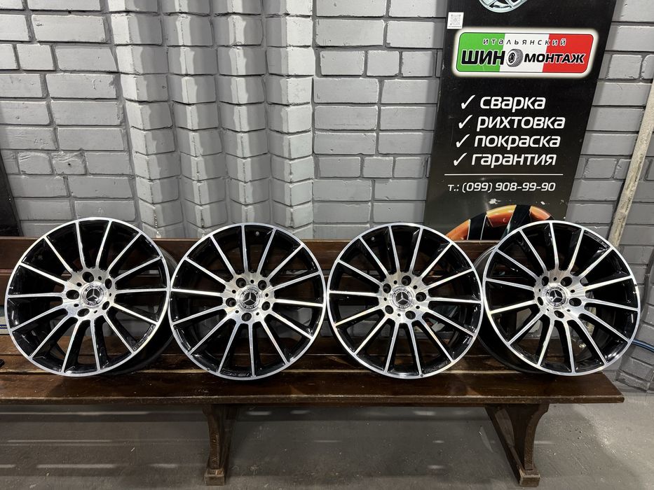 99 Оригинальные литые диски Mercedes W463 AMG 5/130 R20 et32