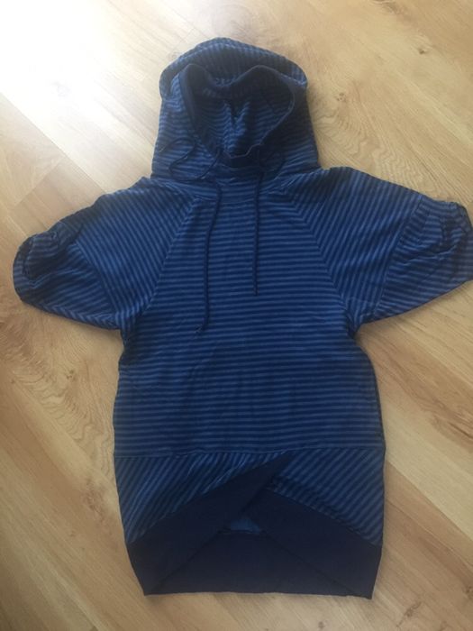 Bluza tunika granatowa