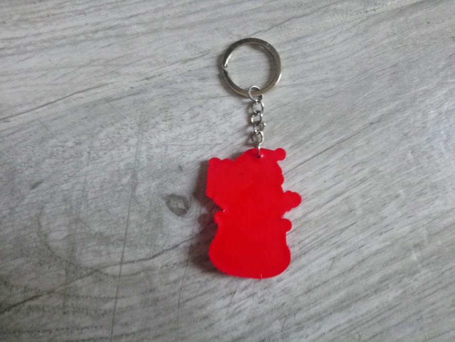 Brelok przywieszka mikołaj nowy