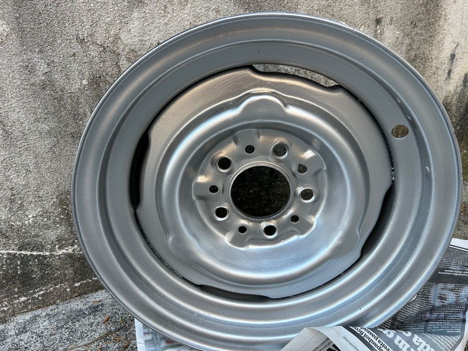2 Jantes 14 em ferro praticamente novas foram reparadas.