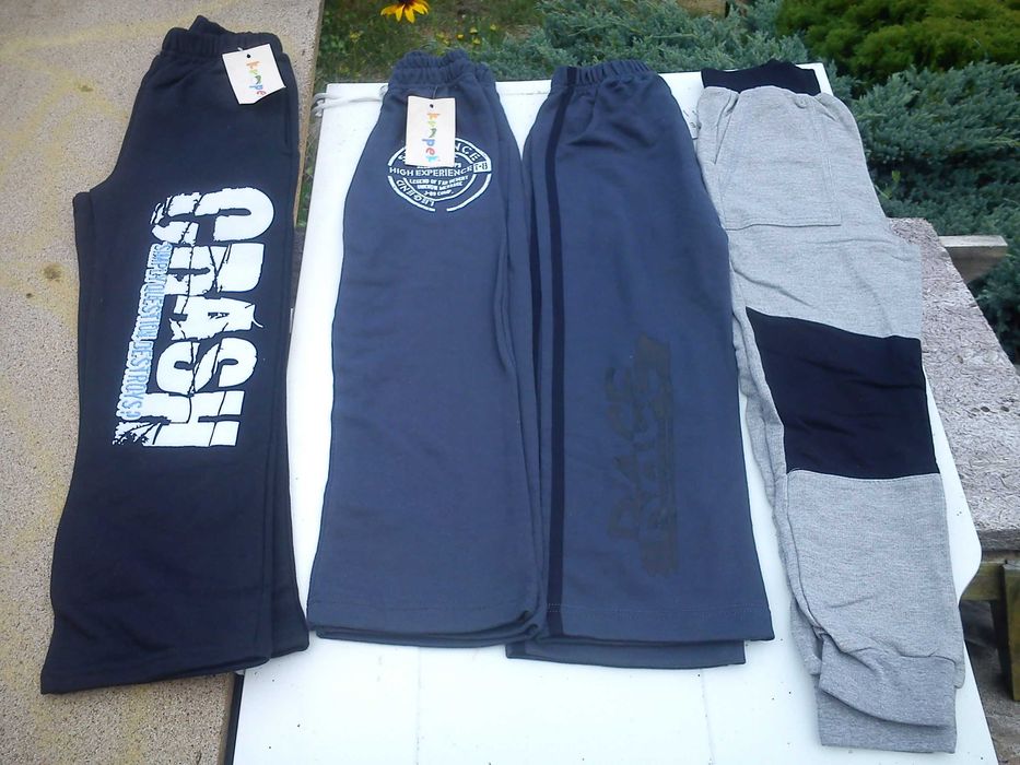 Ubrania, Spodnie dresowe, legginsy, getry bawełna 116