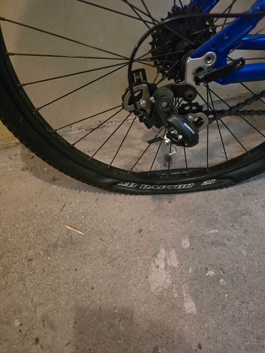 Bicicleta berg usada