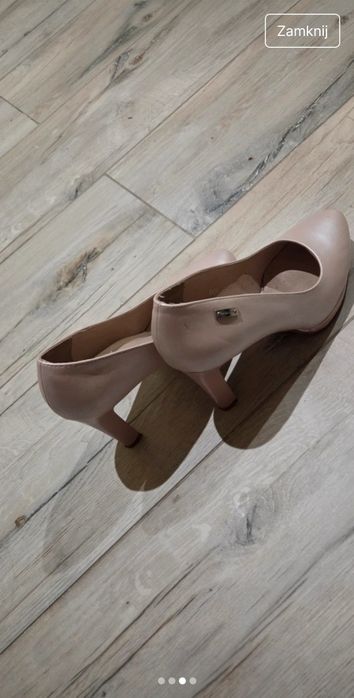 Buty - szpilki różowe