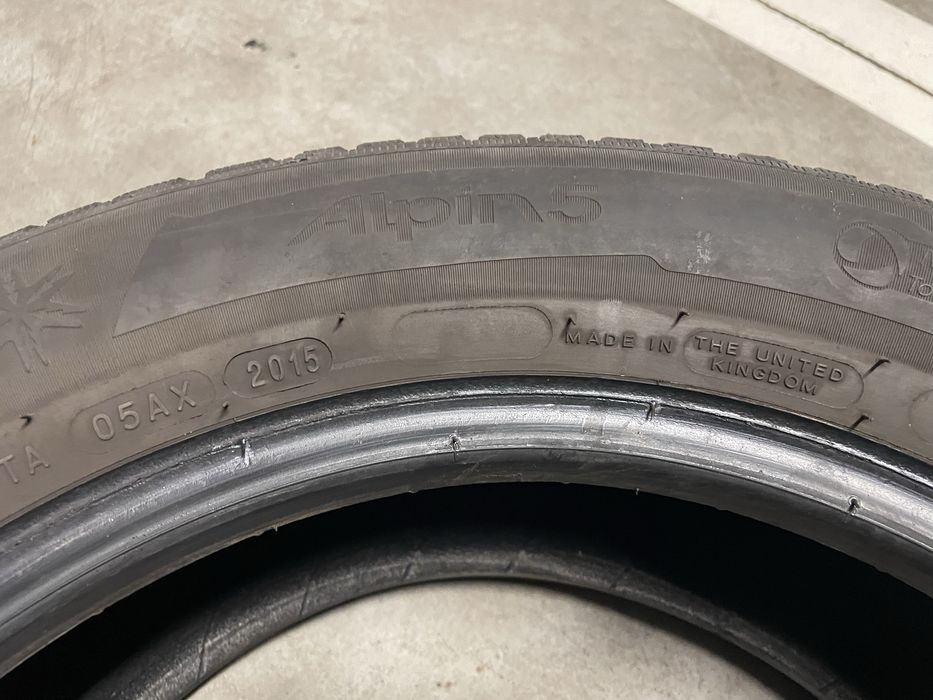 Opony zimowe 195/65R15T Michelin Alpin 5