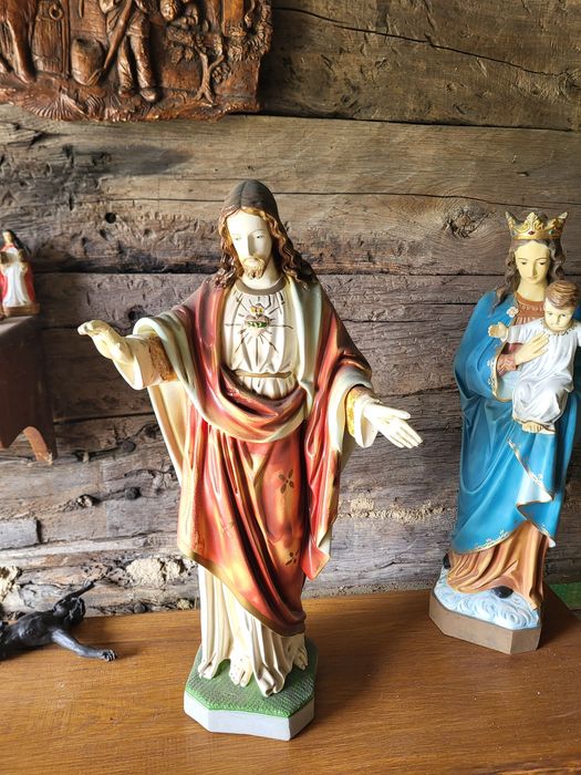 Duża figura Pan Jezus Najświętsze Serce