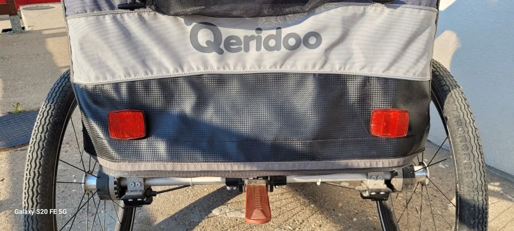 Przyczepka rowerowa Qeridoo Sportrex Deluxe