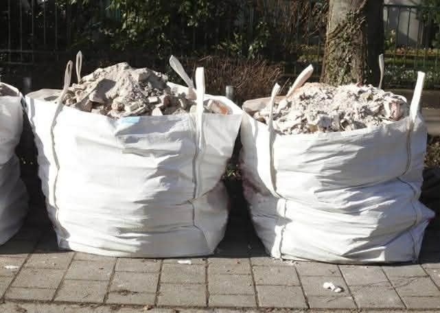 Worki, na, gruz, wywóz, hds, transport, odpady,