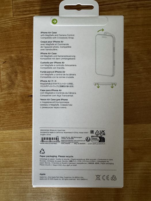 Oryginalne Etui Apple do Iphone Air