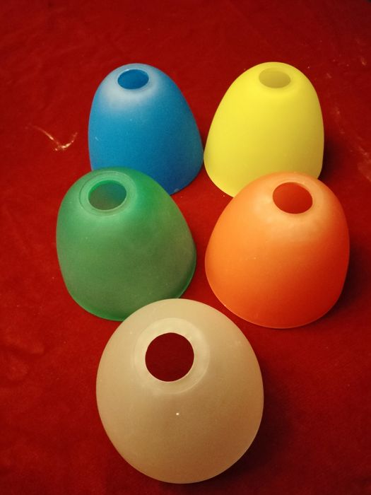 Klosze szklane do żyrandola