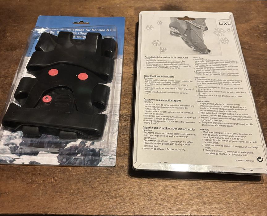 Nakladki na śnieg lód antyposligowe L/XL