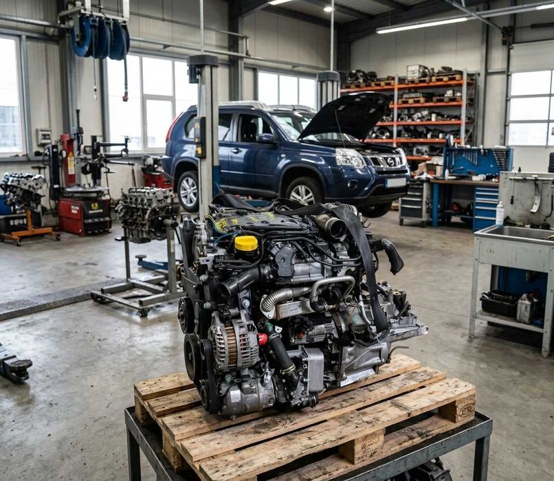 Silnik kompletny m9r830 2.0 dCi Nissan X-Trail T31 Gwarancja