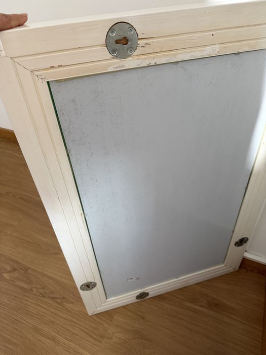 Espelho HEMNES branco IKEA