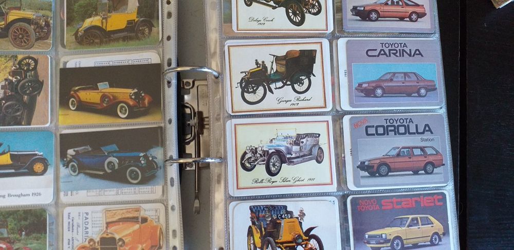 Lote mais de 1.400 calendários bolso anos 80
