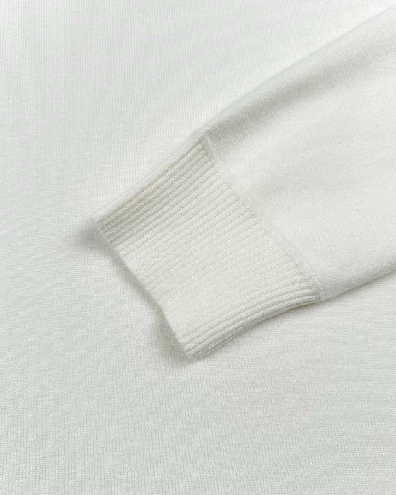 Светр SI Winter Cotton Roll Neck Knit Sweater White SI0159