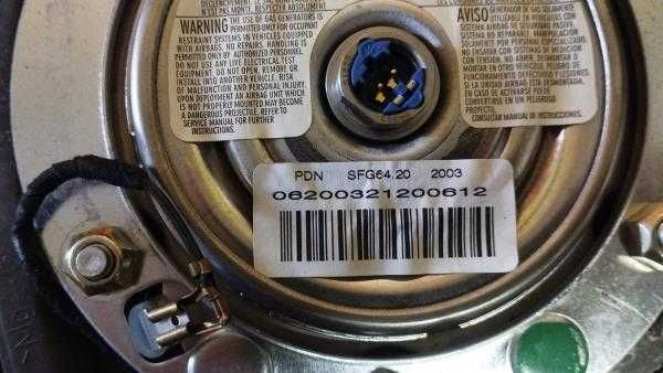 AIRBAG VOLANTE AUDI A3 (8P1) | 03 - 13 l 135391