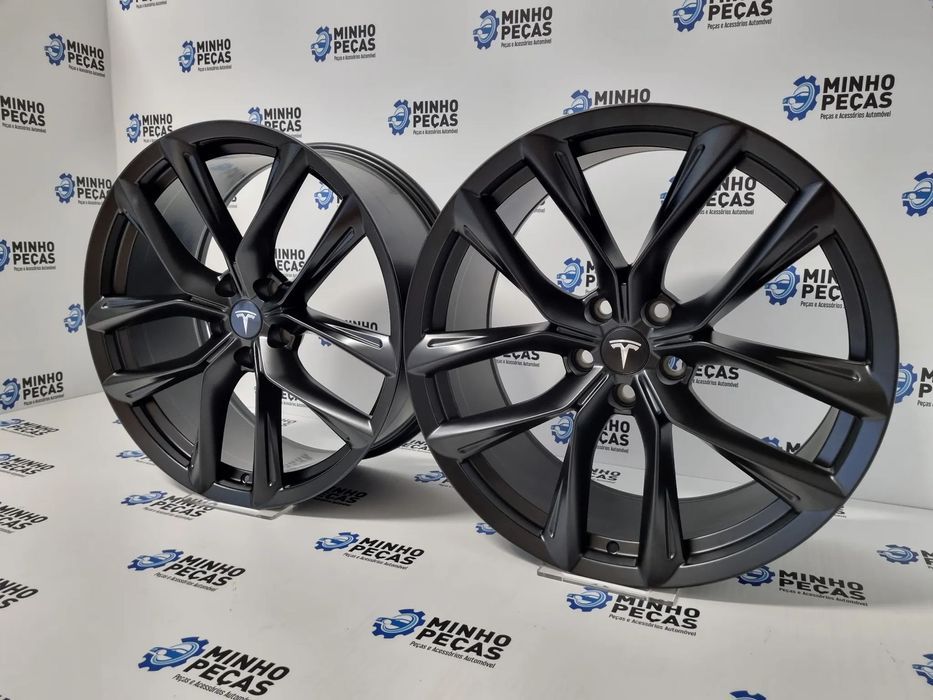 Jantes Tesla Model 3 T Sportline em 21 (5x120) Matt Black
